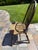 Farmhouse Vintage Windsor Style Chair With Hand-Woven Rush Seat For Sale - Image 3 of 4