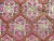 Magenta Mid 20th Century Vintage Handmade Embroidery Rug Boho Pink Turkish Kilim For Sale - Image 8 of 13