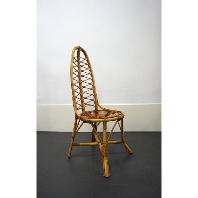 1960s Mid-Century Bamboo Chair, 1960s For Sale - Image 5 of 8