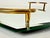 Art Deco Style Gold-Plated Mirrored Glass Serving Tray from Gilde, 1950s For Sale - Image 7 of 12