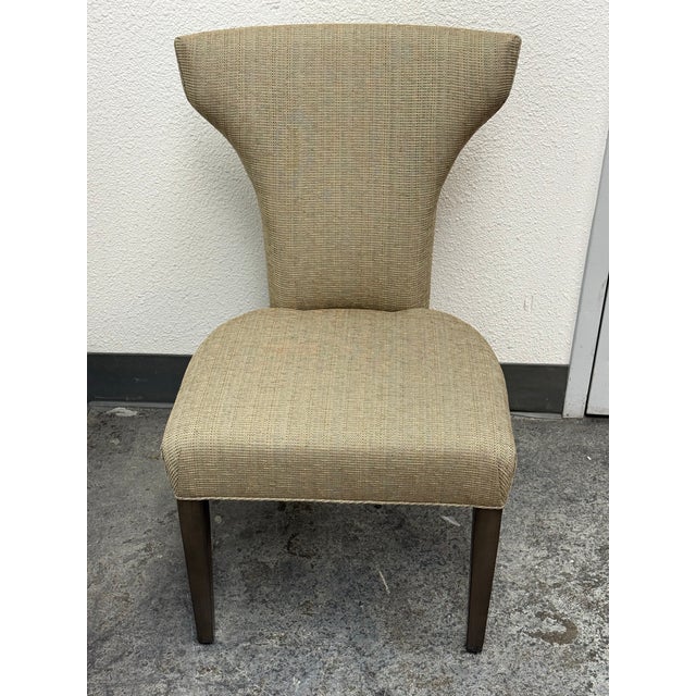 Contemporary Swaim Amp Side Chair For Sale - Image 3 of 12