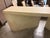 Wood Bespoke Geometric Faux Stone Console Table For Sale - Image 7 of 12