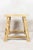 Vintage Rustic Stool in Elm For Sale - Image 5 of 5
