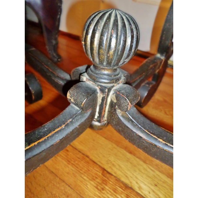 1700s Antique Baroque Footstool For Sale - Image 9 of 12