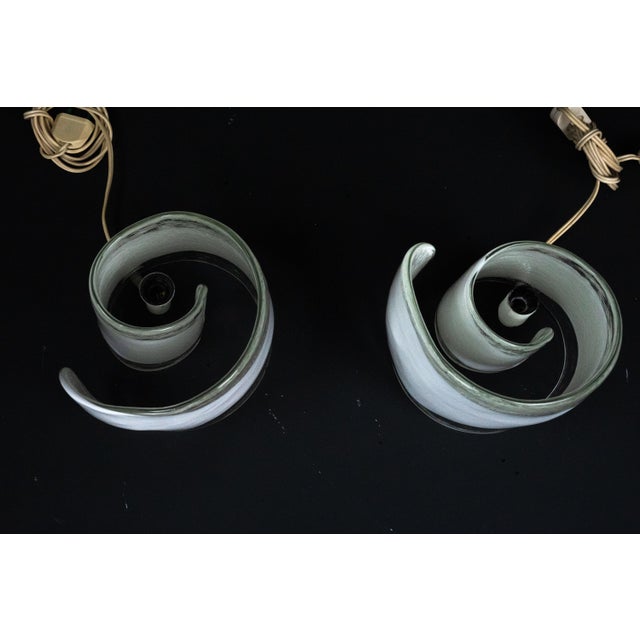 Murano Glass Table Lamps from La Murrina, Italy, 1970s, Set of 2 For Sale - Image 10 of 14