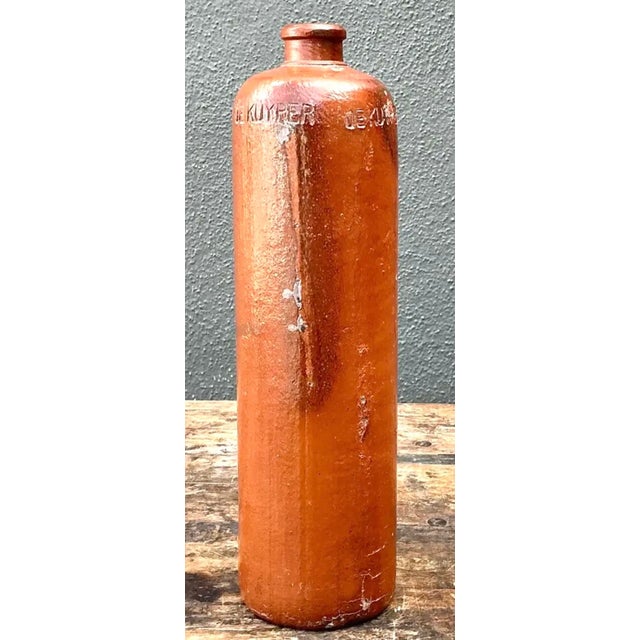 Vintage De Kuyper Pottery Bottle For Sale - Image 10 of 12