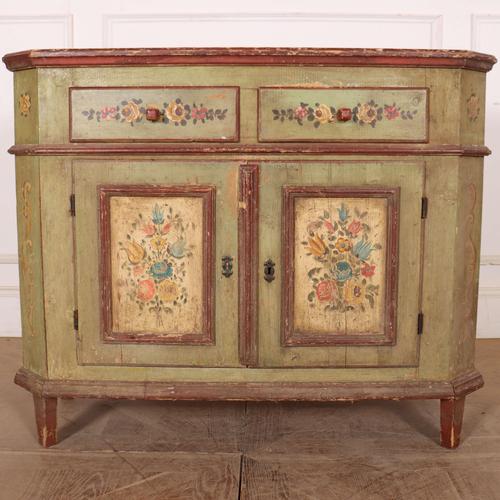 Scandinavian Painted Buffet in Pine For Sale - Image 6 of 14