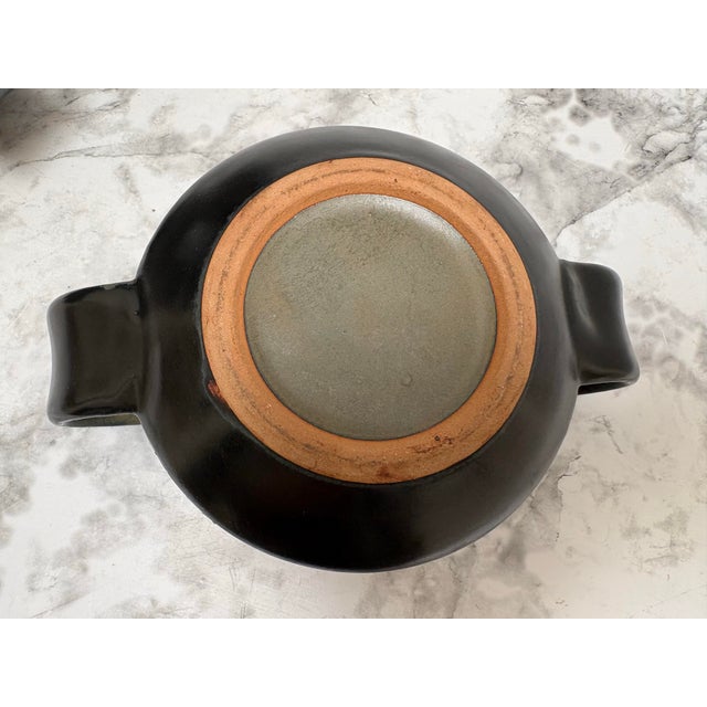 Greige Vintage Earthy Farmhouse Stoneware Bowls, Set of Eight For Sale - Image 8 of 9