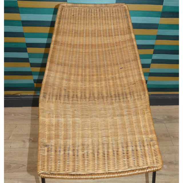 Basket Chairs in Rattan and Metal from Gian Franco Legler, 1950s, Set of 2 For Sale - Image 5 of 15