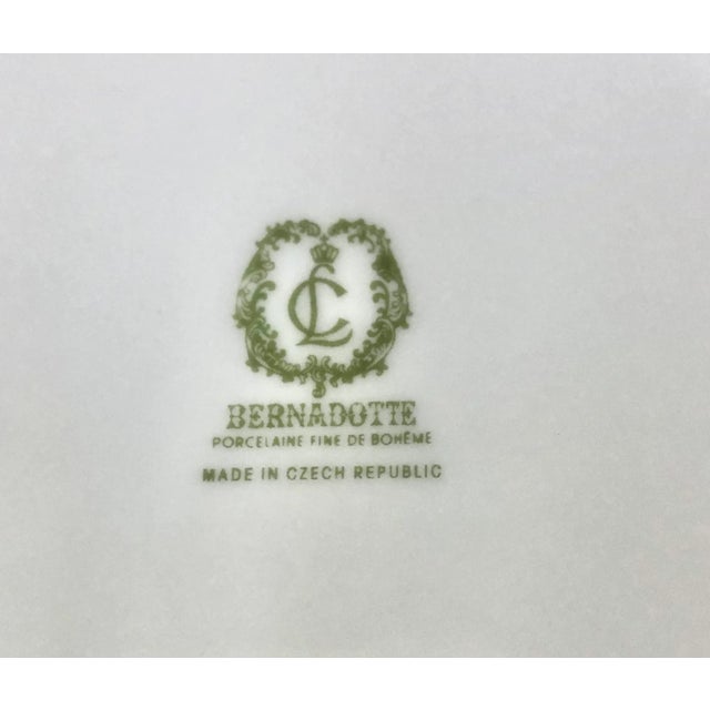 Ceramic Vintage Mismatched China Salad Plates - Set of 4 For Sale - Image 7 of 12