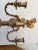 Figural Gilt Brass Wall Sconces - a Pair For Sale - Image 4 of 9