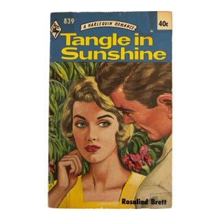 Tangle in Sunshine by Rosalind Brett Rare Harlequin Printing Book # 839 1964 For Sale