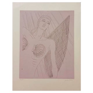 Man Ray, La Ballade des dames hors du temps: Natasha, 1971, Etching For Sale