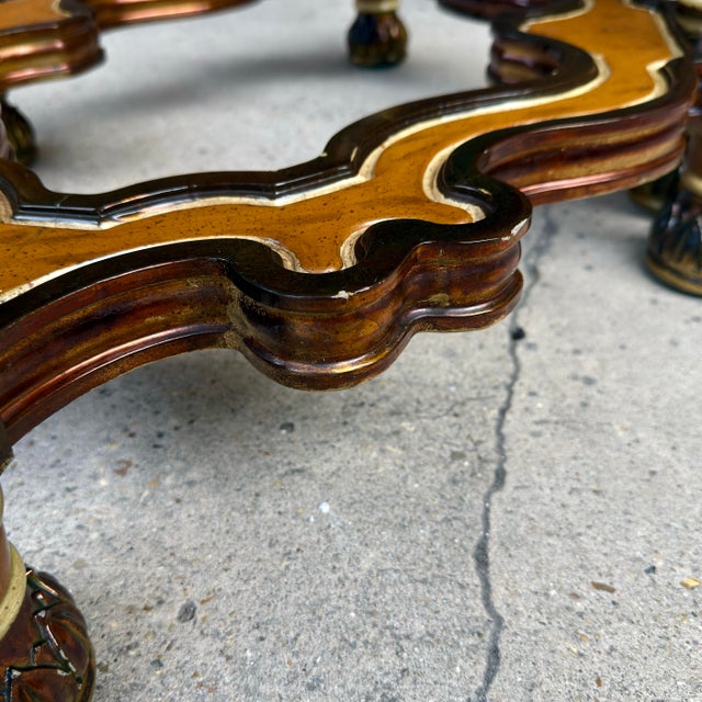 1970s Neoclassical Column Coffee Table Base | Hollywood Regency Maximalist Pedestal For Sale - Image 9 of 11