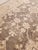 Cream Antique Oushak Carpet, Oriental Rug, Handmade Grey, Muted Shrimp, Soft Creams For Sale - Image 8 of 17