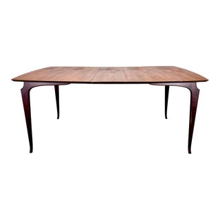 Mid Century Modern Walnut Dining Table by Specialty Woodcraft For Sale