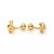 This is an amazing pair of cufflinks from Cartier, crafted from 18k yellow gold, the pair features detailed 3D work, a...