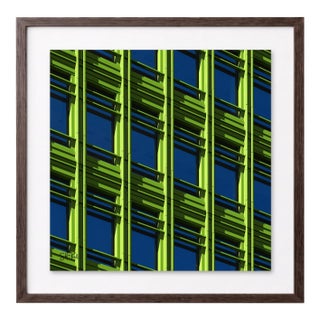 “Central Saint Giles 05” Giclee Archival Pigment Print 24x24 Framed in Walnut For Sale