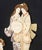 Japanese Figural Group Padded Silk Oshi-E Collage For Sale - Image 9 of 10