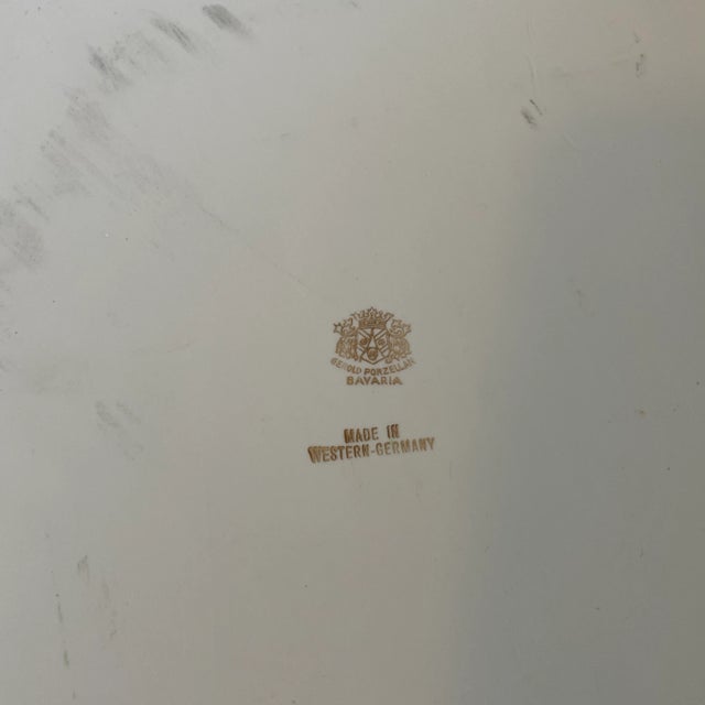 Vintage Gerold Porzellan Bavaria Oval Platter For Sale - Image 4 of 10
