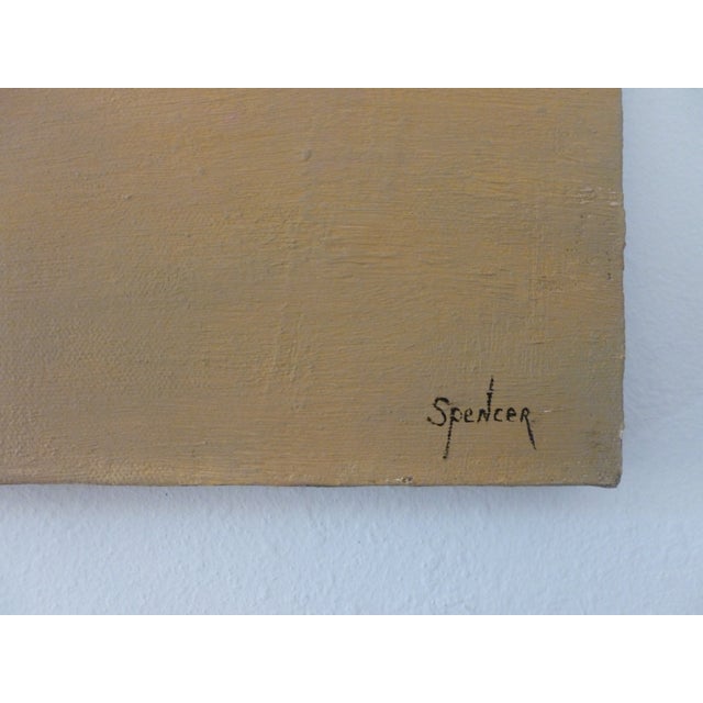 "Sleeping" Abstract Oil and Acrylic Painting by Scott Spencer For Sale In Los Angeles - Image 6 of 6
