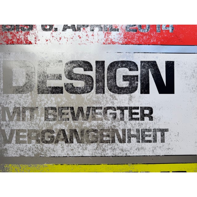 Paper Ralph Schraivogel, with a Turbulent Past, Serigraphy Uldry Ag, 2000s, Paper For Sale - Image 7 of 9