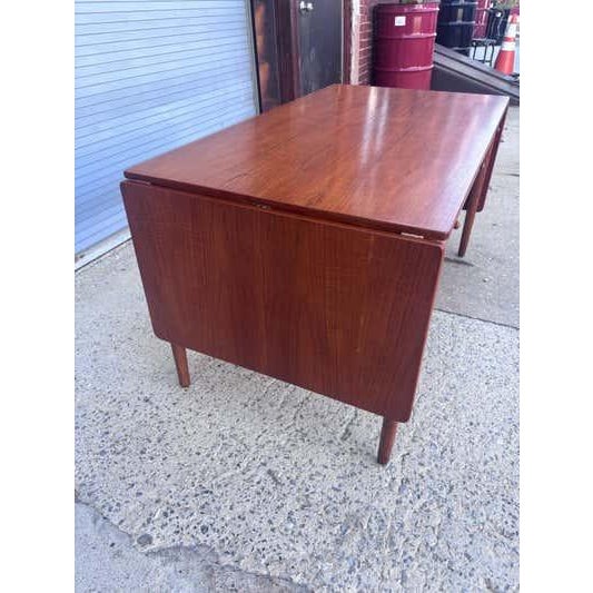 Hans J. Wegner Model 305 Drop-Leaf Desk, Oak & Teak, 1960 For Sale - Image 11 of 17