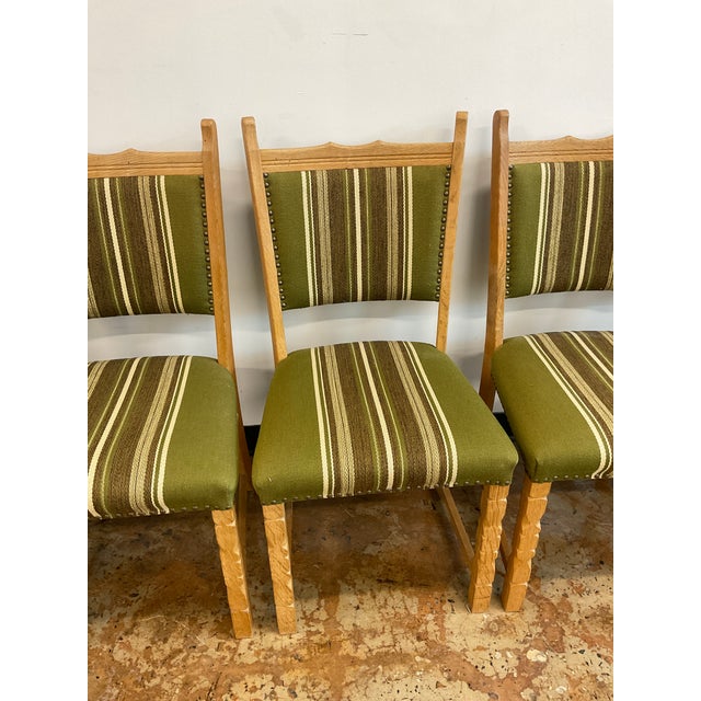 Set of (6) Henning Kjaernulf Style Danish Oak Dining Chairs, C. 1970s For Sale - Image 9 of 17