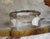 Early 20th Century Mexican Sterling Silver and Carnelain Gemstone Smooth Cuff Bracelet For Sale - Image 9 of 18