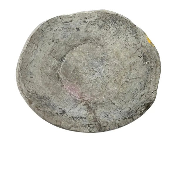 1970s 1970s Vintage Wooden Parat Bowl - Medium For Sale - Image 5 of 5