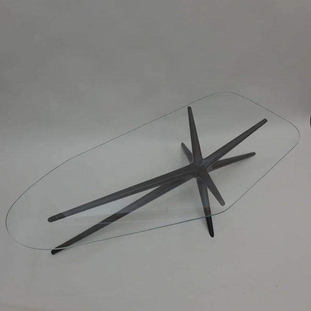 2010s Mahogany Sputnik Coffee Table For Sale - Image 5 of 13