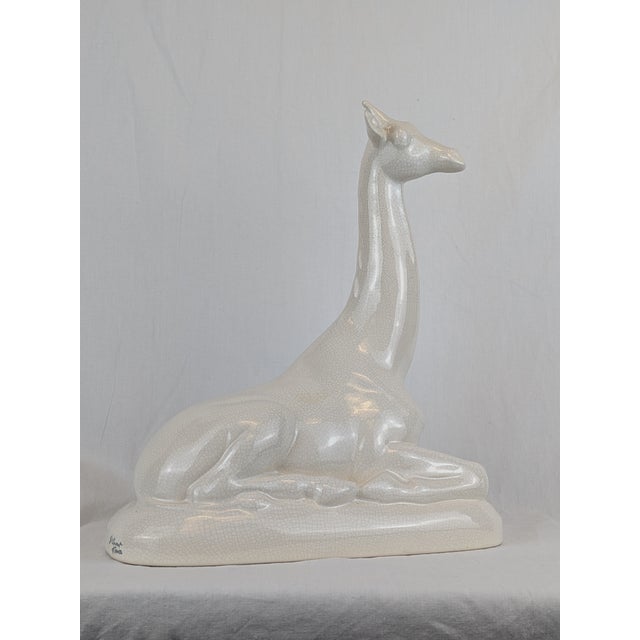 Ceramic Giraffe from Saint Clément, 1980s For Sale - Image 11 of 12