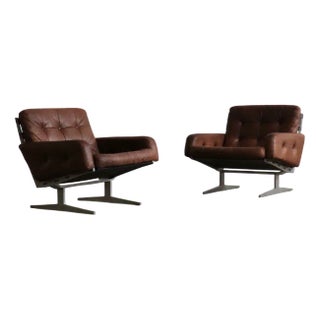 Caravelle Lounge Chairs from Paul Leidersdorff, Denmark, 1965, Set of 2 For Sale
