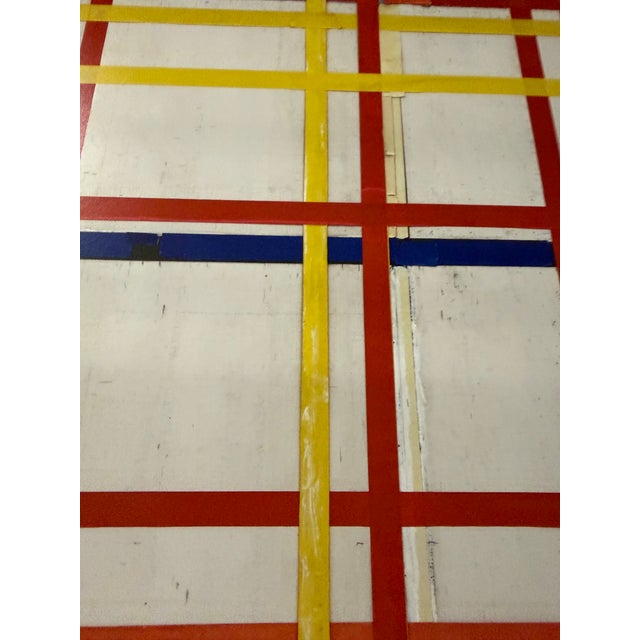 Red Piet Mondrian (1872–1944), New York City I (Unvollendet), 1941, Kunstsammlung Nordrhein-Westfalen Düsseldorf, Reprint For Sale - Image 8 of 10