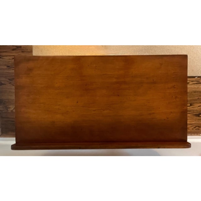 Wood Antique Cherry Bar or Serving Table with Drawer For Sale - Image 7 of 7