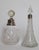 Silver Perfume Bottles in Lead Crystal and Sterling Silver, 1890, Set of 2 For Sale - Image 8 of 10