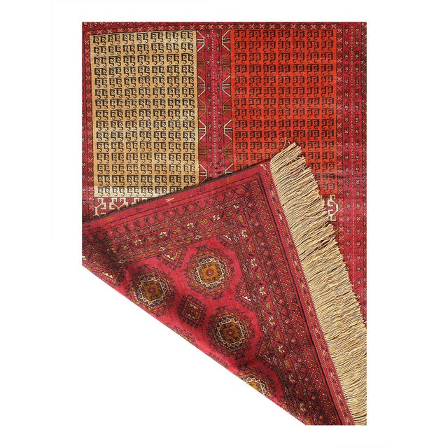 Traditional Pasargad DC Double-Sided Hand-Knotted Silk Quchan Rug For Sale - Image 3 of 6