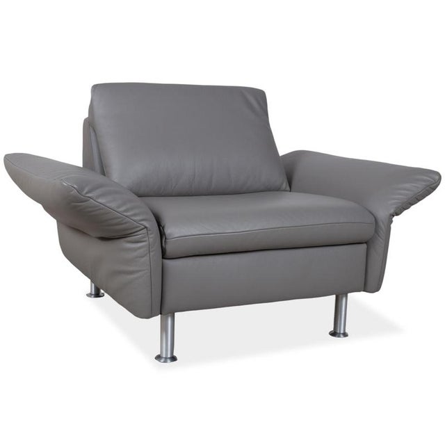 Leather Elena Armchair with Manual Function from Koinor For Sale - Image 17 of 17
