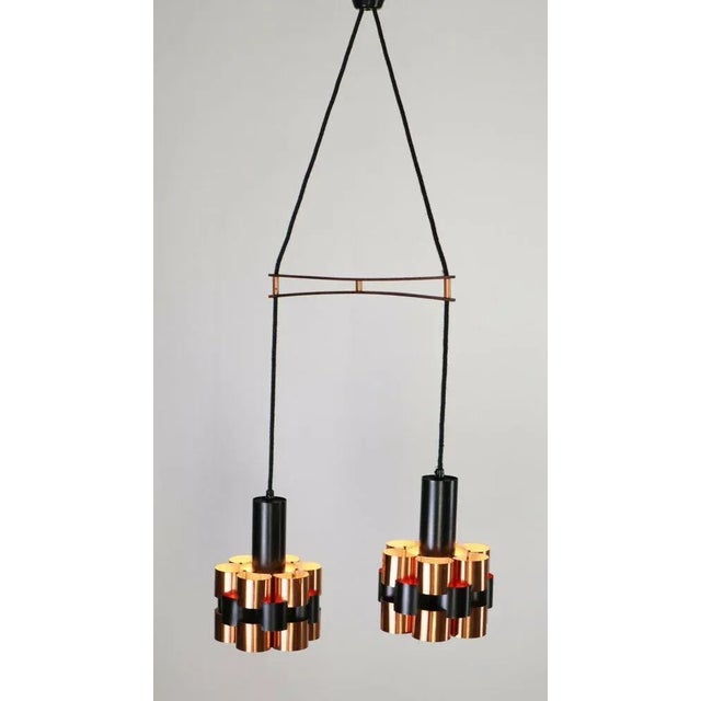 Vintage Danish Suspension Lamp from Fog & Morup, 1960s For Sale - Image 3 of 7