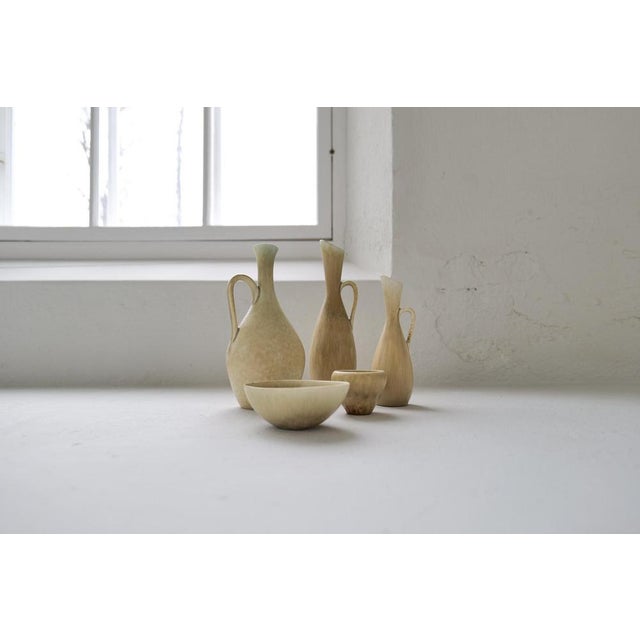 Ceramic Mid-Century Modern Vessels attributed to Carl-Harry Stålhane for Rörstrand, Sweden, 1950s, Set of 5 For Sale - Image 7 of 13