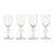 Set of 4 Antique Art Deco René Lalique Barr Cocktail Wine Stems c.1924 For Sale