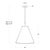 Regina Andrew Bluff Iron Outdoor Pendant, White For Sale In Detroit - Image 6 of 7