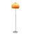 Orange Adjustable Arc Floor Lamp from Gioffredo Reggiani, Italy, 1970s For Sale - Image 8 of 15