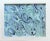 Erin Simon Original “Marbling” “Blues/Greens” Abstract Painting on Canvas For Sale