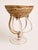 Mid-Century Modern Vintage Jozefina Krosno Octopus Pedestal Art Glass Bowl / Compote For Sale - Image 3 of 5