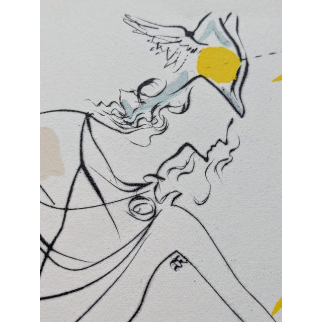 Salvador Dali, The Alchemist, 1975, Drypoint Etching For Sale - Image 6 of 10