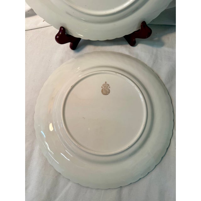 Vintage, French, Luneville, Ceramic Fish Plates - Set of 4 For Sale - Image 11 of 11