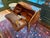 Mid 18th Century Mid 18th Century Louis XV Bronze-Mounted Parquetry and Marquetry Bureau a Pente Secretaire For Sale - Image 5 of 12