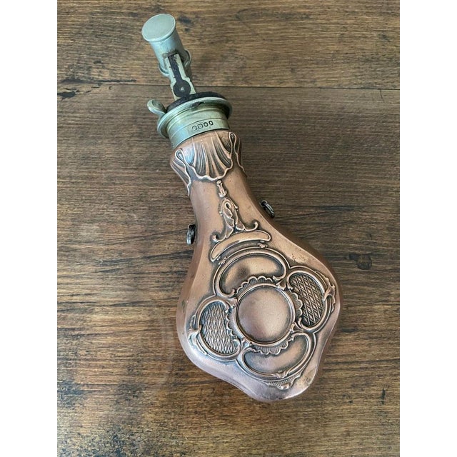 Copper and brass powder from the 19th century James Dixon & Sons of Sheffield. The patent Dixon & Sons is mentioned on the...