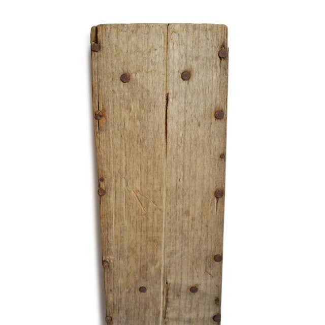 Vintage Rustic Old Wood Brick Mold - Small For Sale - Image 4 of 7